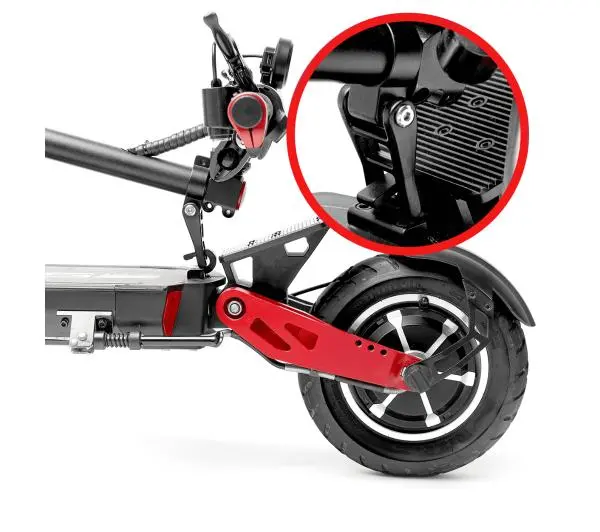 Motus Pro10 Sport 2021 2 x 1000W 65km 10" Czarno-czerwony - ⚡ EURO HIT CENOWY! ⚡ - Kup na Raty - RRSO 0%