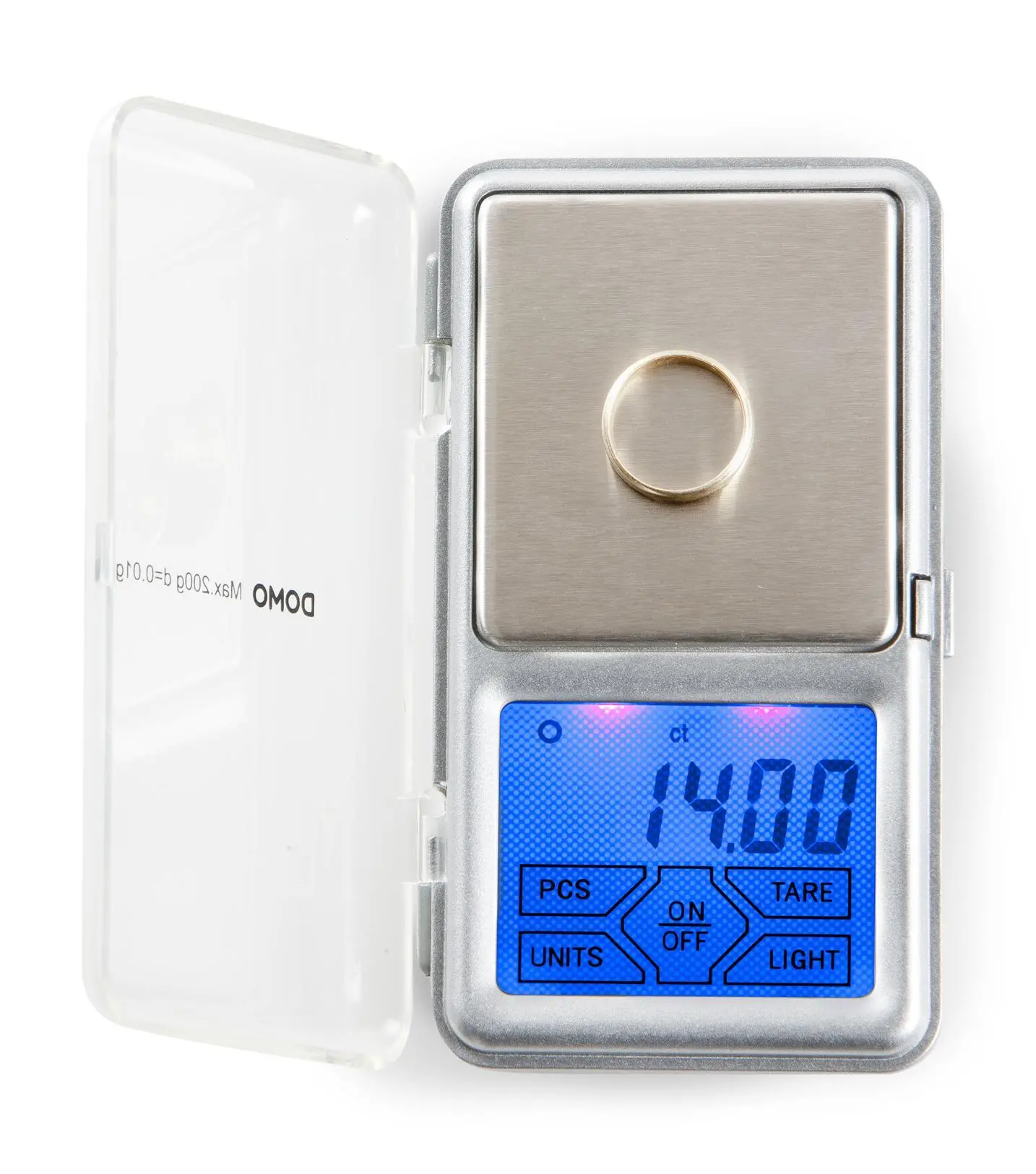 фото Ваги ювелірні електронні Domo DO9096W