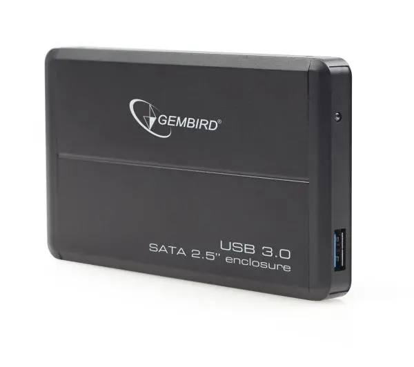 Gembird EE2-U3S-2 2,5" USB 3.0 Czarny