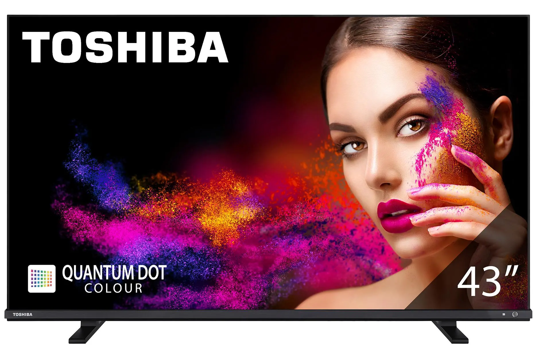 Telewizor Toshiba 43QA4C63DG 43" QLED 4K Android TV Dolby Vision DVB-T2