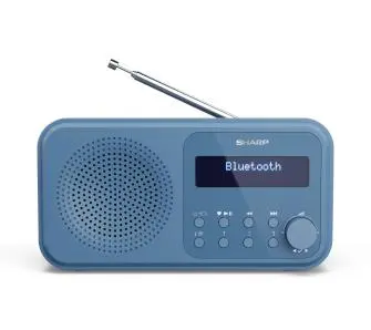 Radioodbiornik Sharp Tokyo DR-P420 Radio FM DAB+ Bluetooth Niebieski