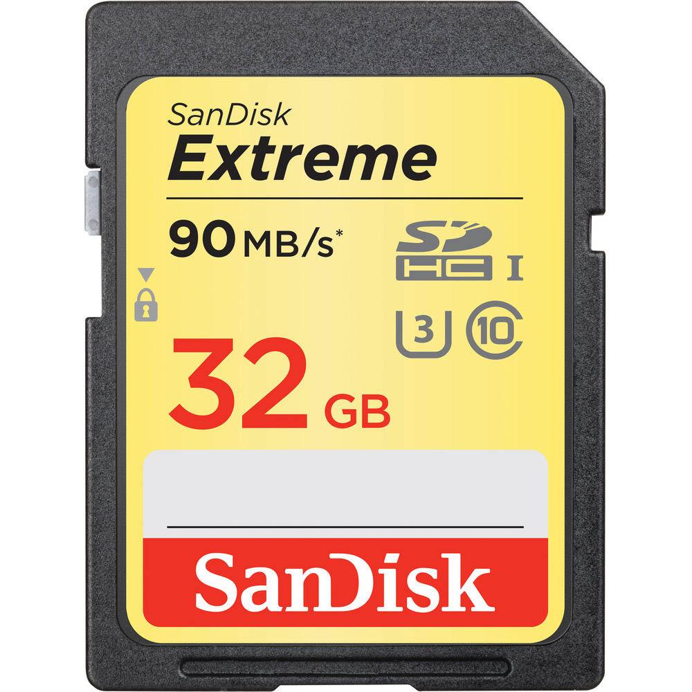 SANDISK Extreme SDHC Class 10 U3/UHS-I 32GB