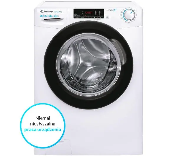 Candy Smart Pro CO4 1265TWBE/1-S Slim 6kg 1200obr/min Zdalne sterowanie - DRUGI -30%, ALBO 5-TY ZA 1ZŁ - Kup na Raty - RRSO 0%
