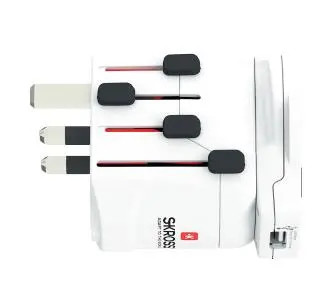 Adapter podróżny Skross PRO - World & USB (1.302539)