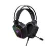 Słuchawki przewodowe z mikrofonem Havit H656D RGB Nauszne Czarny