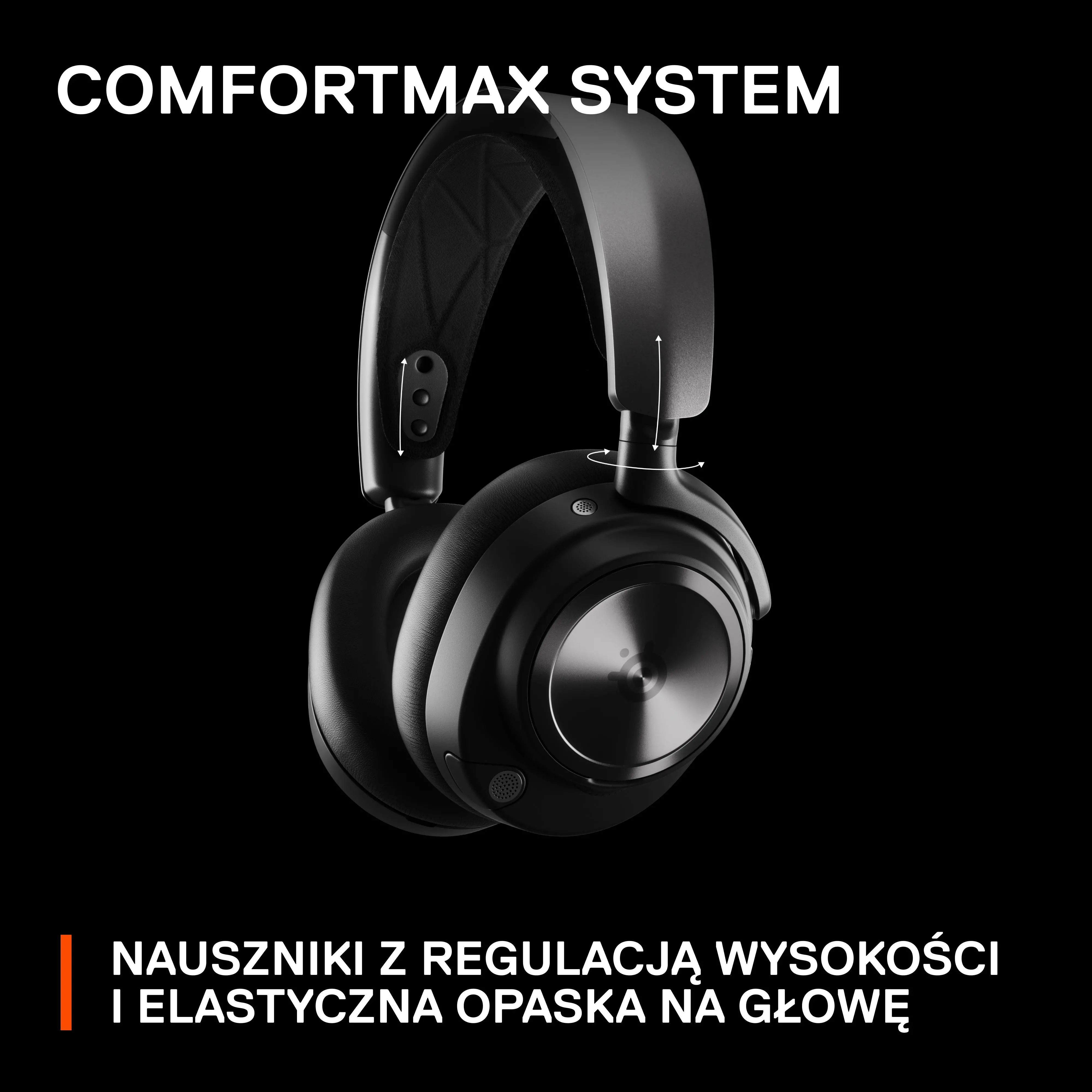 Słuchawki bezprzewodowe z mikrofonem SteelSeries Arctis Nova