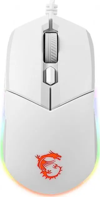 Myszka gamingowa MSI Clutch GM11 Biały