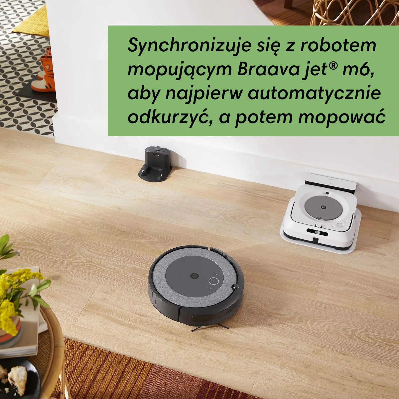 Robot sprzątający iRobot Roomba I5 Tworzenie mapy