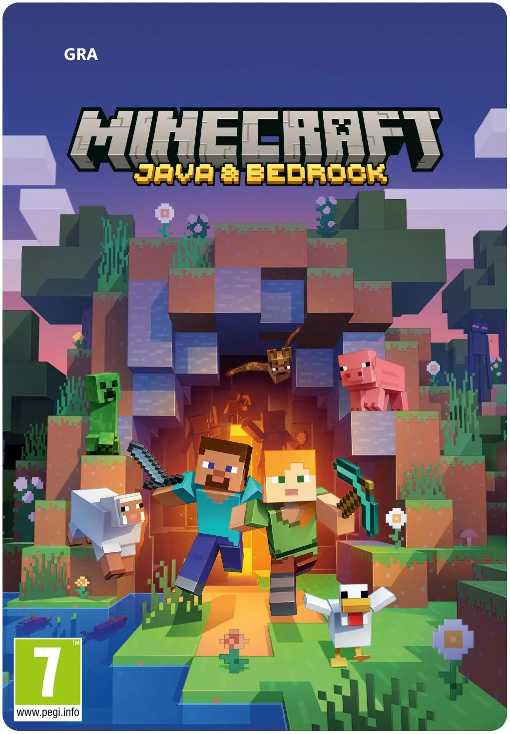 Minecraft Java & Bedrock Edition [kod aktywacyjny] - Gra na PC