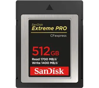 Karta pamięci SanDisk Exterme Pro Type B CFexpress 512GB (1700/1400)