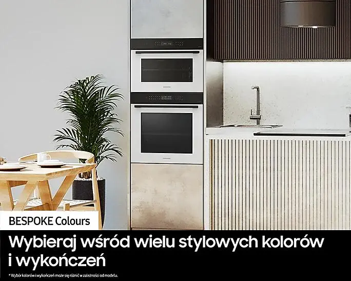 Piekarnik elektryczny parowy Samsung NV7B4245VAK Dual Cook Termoobieg Zdalne sterowanie Czarne szkło