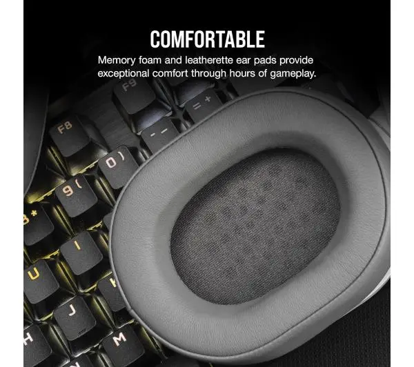 Corsair HS55 Stereo Nauszne Biały