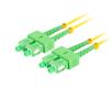 Kabel światłowodowy Lanberg kabel światłowodowy FO-SASA-SD11-0010-YE 1m Żółty