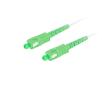 Kabel światłowodowy Lanberg FO-SASA-SS21-0100-WH 10m Biały