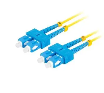 Kabel światłowodowy Lanberg FO-SUSU-SD11-0020-YE 2m Żółty