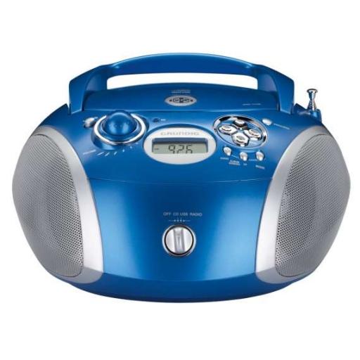 Radioodtwarzacz Grundig RCD 1440 USB/MP3 (niebieski)
