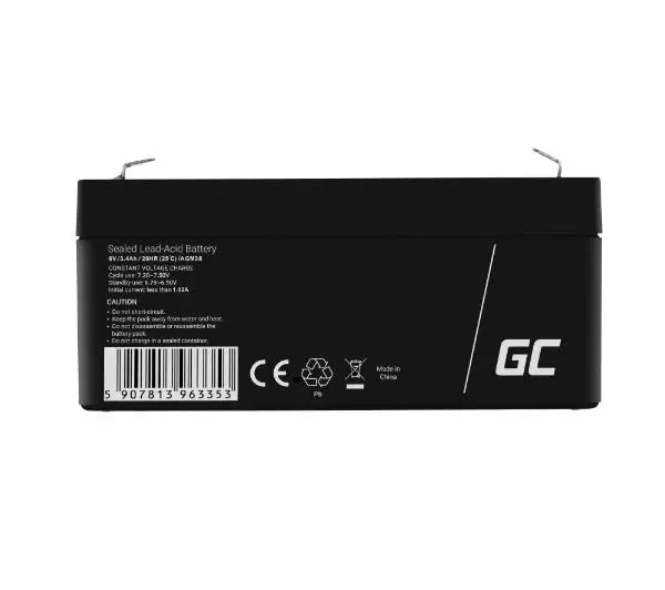 Green Cell AGM38 AGM VRLA 6V 3,4Ah