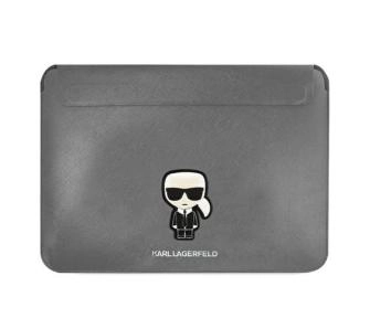 Etui na laptop Karl Lagerfeld SLEEVE KLCS14PISFG 13/14" SREBRNY