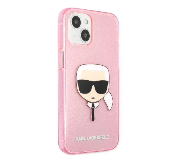 Karl Lagerfeld KLHCP13SKHTUGLP do iPhone 13 mini Różowy