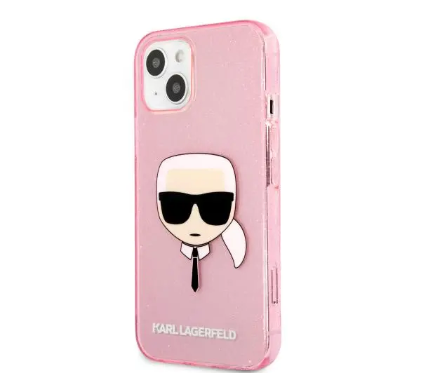 Karl Lagerfeld KLHCP13SKHTUGLP do iPhone 13 mini Różowy