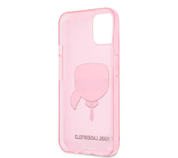 Karl Lagerfeld KLHCP13SKHTUGLP do iPhone 13 mini Różowy