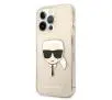 Etui Karl Lagerfeld Glitter Karl`s Head KLHCP13XKHTUGLGO do iPhone 13 Pro Max