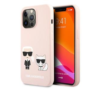 Etui Karl Lagerfeld Silicone Karl & Choupette KLHCP13XSSKCI do iPhone 13 Pro Max