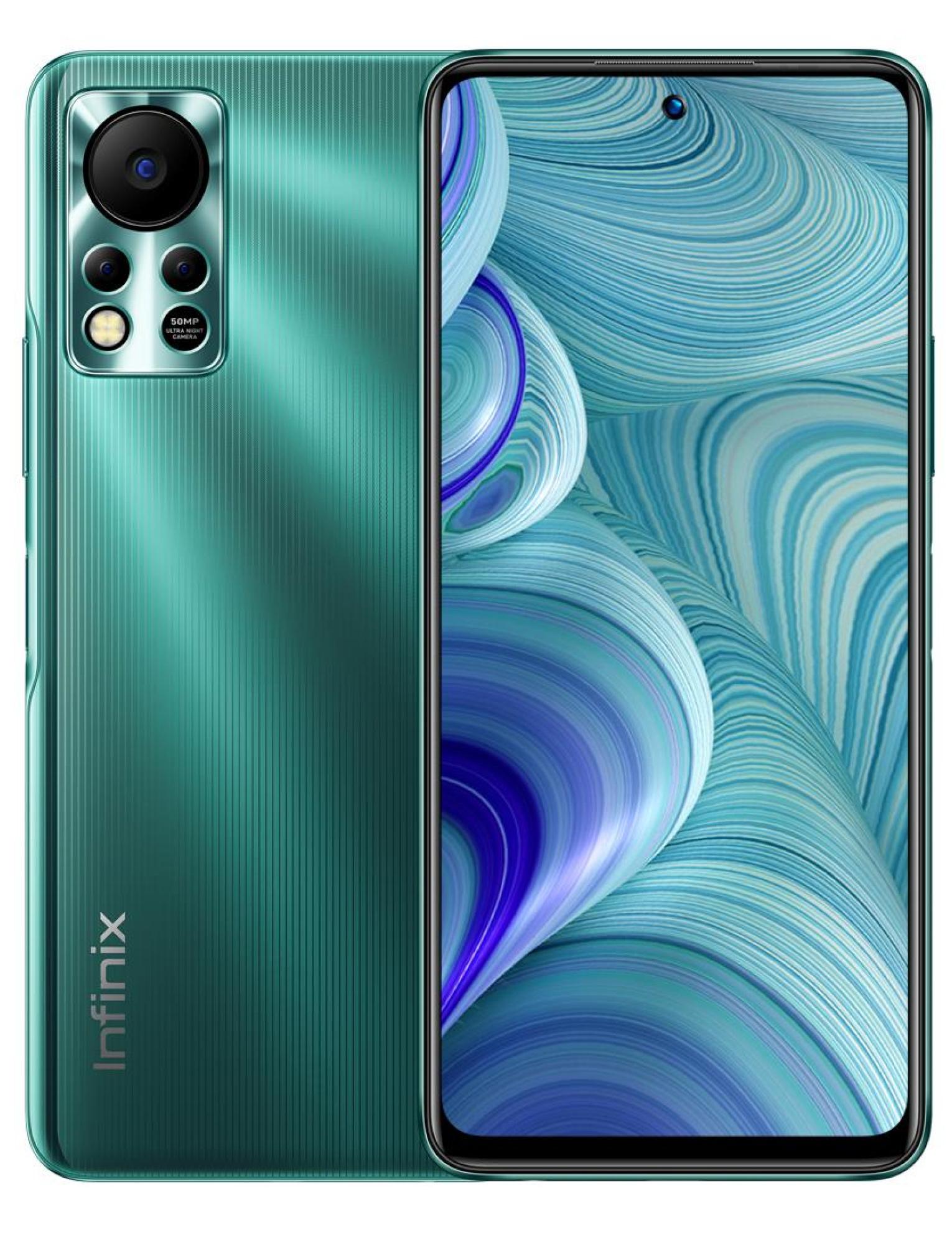 Smartfon Infinix HOT 11S NFC 6+128GB (zielony)