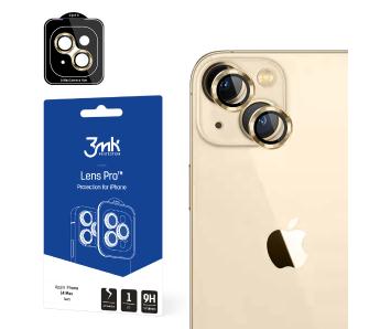 Szkło hartowane 3mk Lens Protection Pro Gold do iPhone 14 Plus