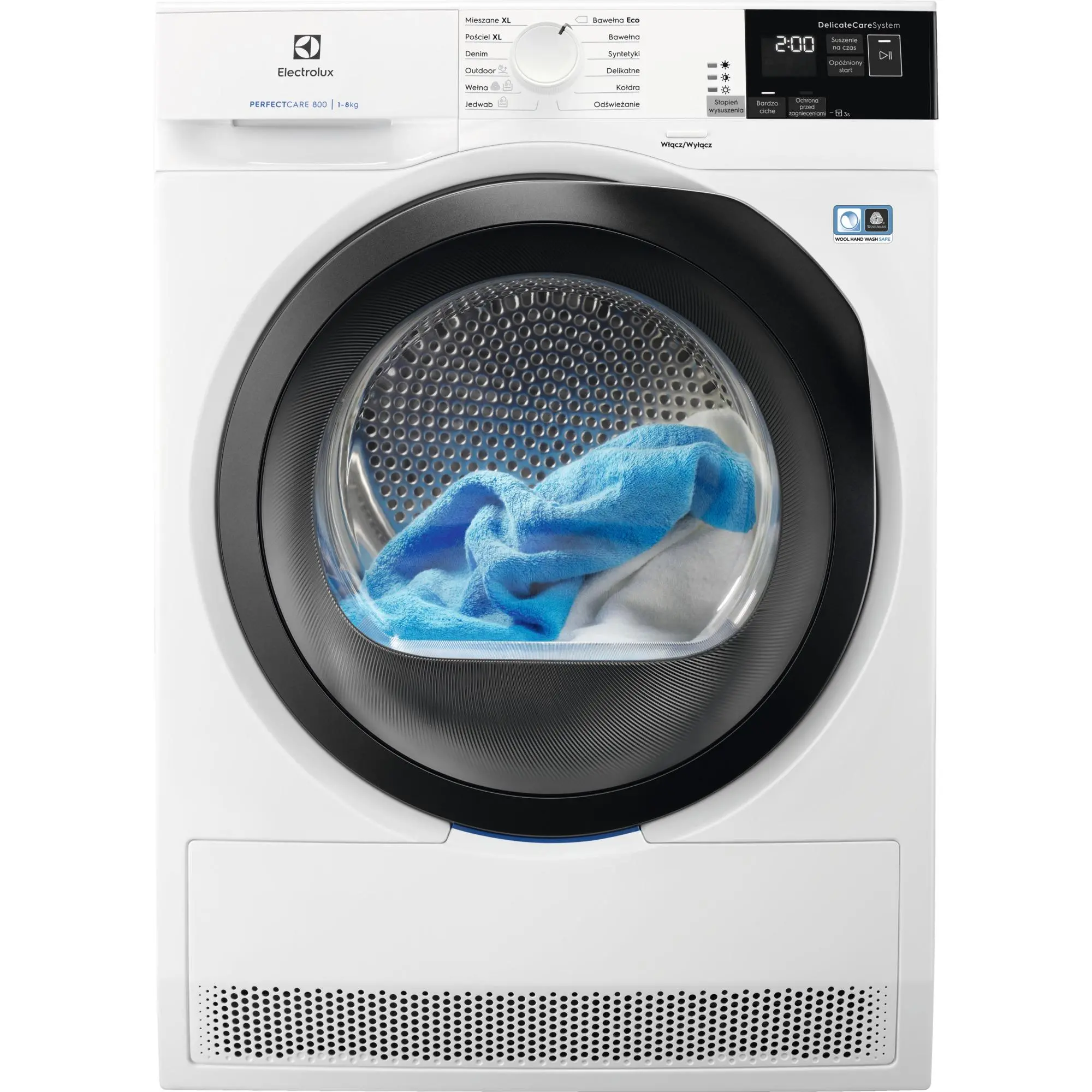 Suszarka Electrolux 800 UltraCare EW8HEU148BP 63,8cm 8kg
