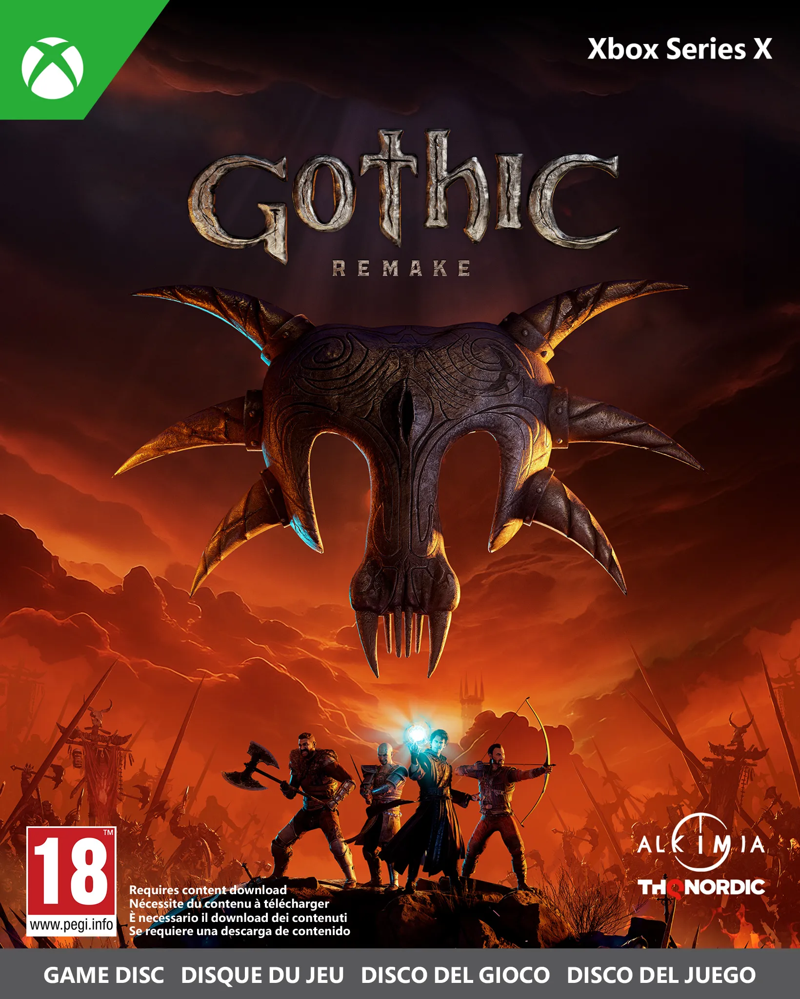 Gothic Remake Gra na Xbox Series X