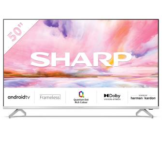 Telewizor Sharp 50EP4EA 50" QLED 4K Android TV Dolby Vision Dolby Atmos DTS-X DVB-T2
