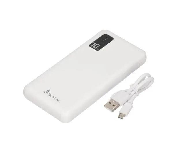 Extralink EPB-098W 10000mAh Biały