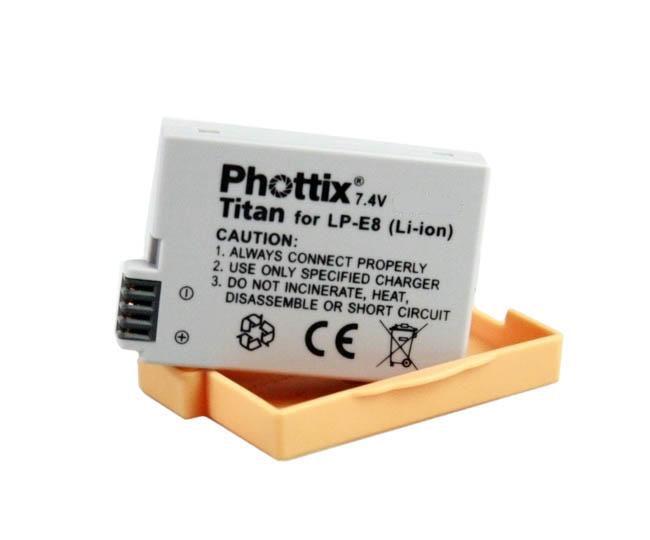 Akumulator Phottix 20295 - Canon LP-E8