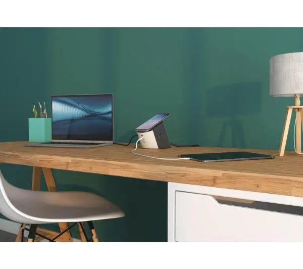 Legrand 049412 2 gniazda 2m Biało-grafitowy