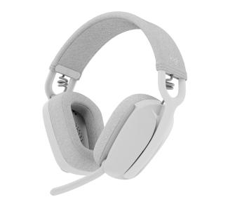 Słuchawki bezprzewodowe z mikrofonem Logitech Zone Vibe 100 Nauszne Biały