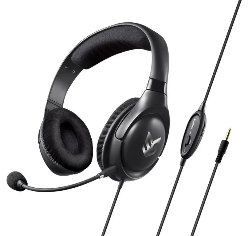 Słuchawki przewodowe z mikrofonem Creative Sound Blaster Blaze V2 Nauszne Czarny