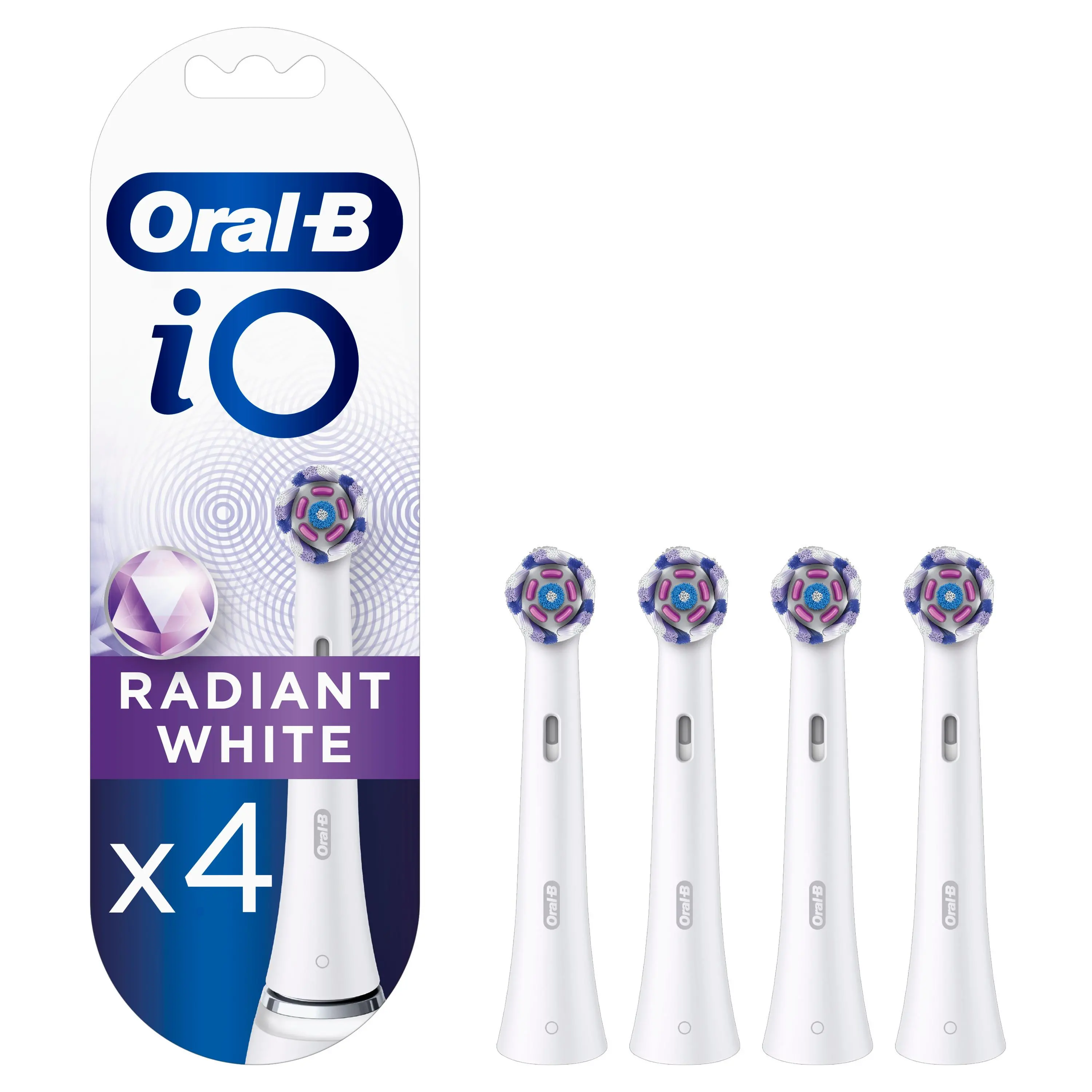 Końcówka do szczoteczki Oral-B iO Radiant White 4szt.