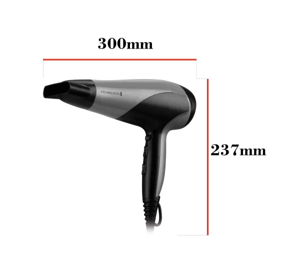 Remington Ionic Dry 2200 D3190S Jonizacja Dyfuzor Zimny nawiew 2200W 2 prędkości 3 temperatury - ⚡ BESTSELLERY ⚡