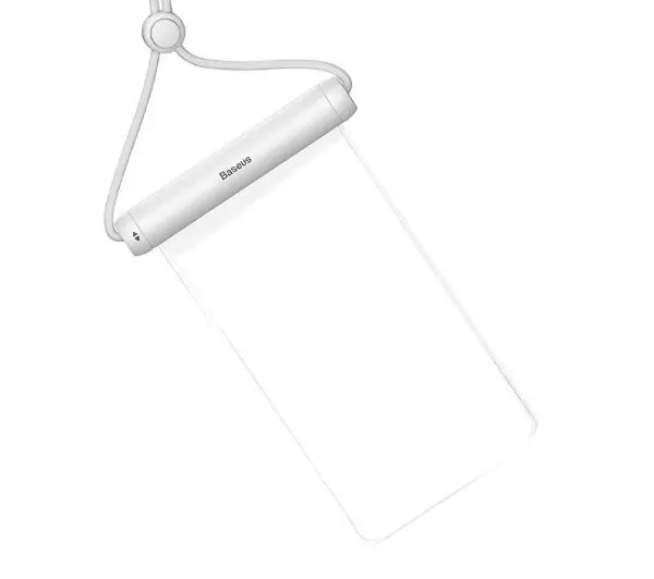 Baseus Cylinder wodoodporne do smartfonów do 7.2" Biały