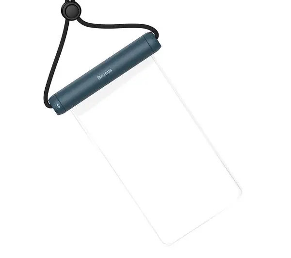 Baseus Cylinder wodoodporne do smartfonów do 7.2" Niebieski