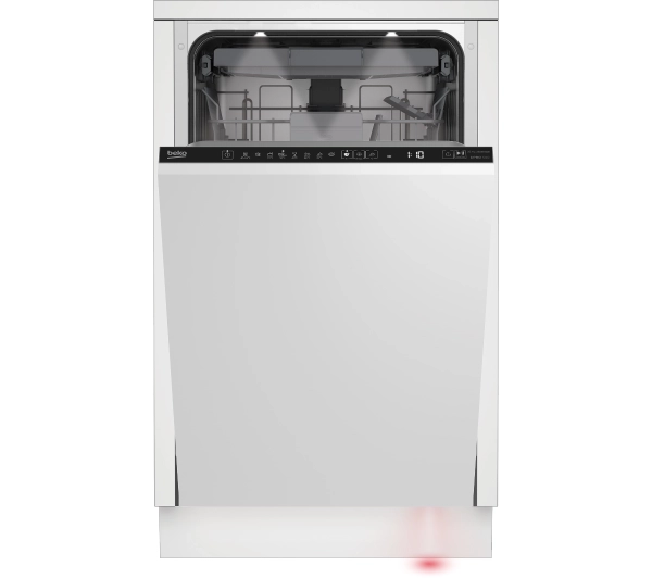 Zmywarki do zabudowy - Beko bPro500 BDIS48E041Q 44,8cm Automatyczne otwieranie drzwi Szuflada na sztućce
