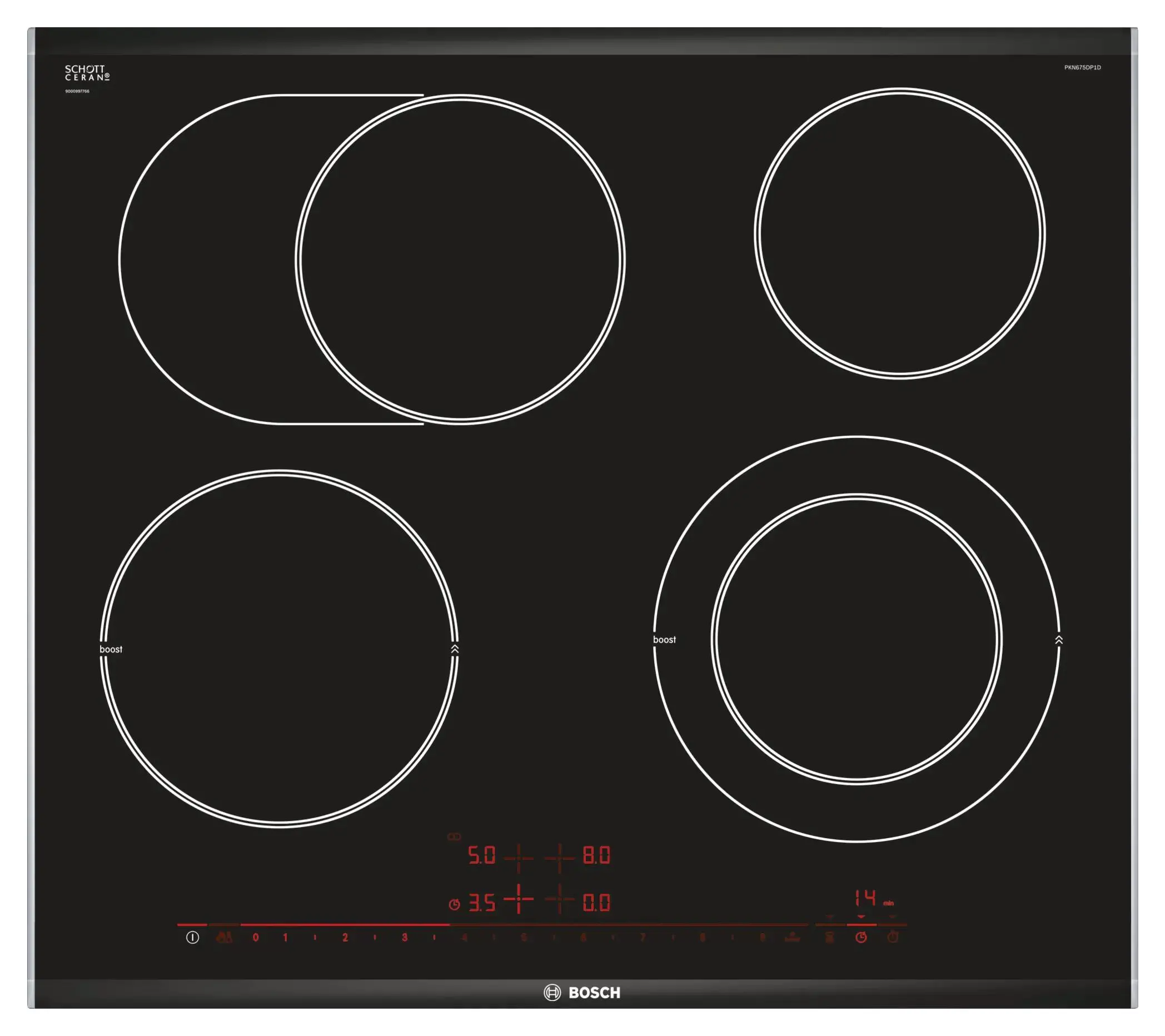 Płyta ceramiczna Bosch Serie 8 PKN675DP1D 60,6cm