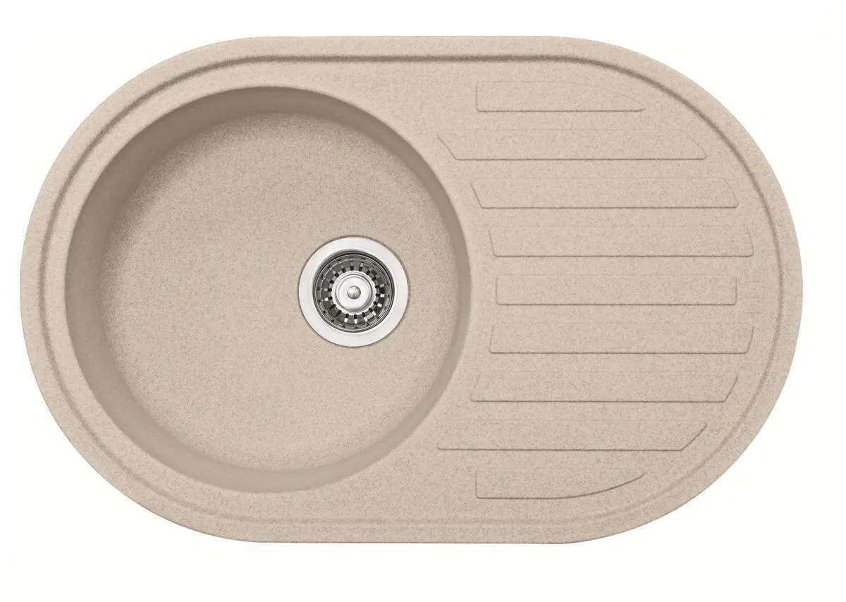 Zlewozmywak Franke Ronda ROG 611-77 Granitowy Orzechowy