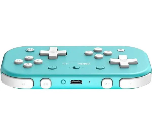 8BitDo Lite do PC, Nintendo Switch Bezprzewodowy Turkusowy