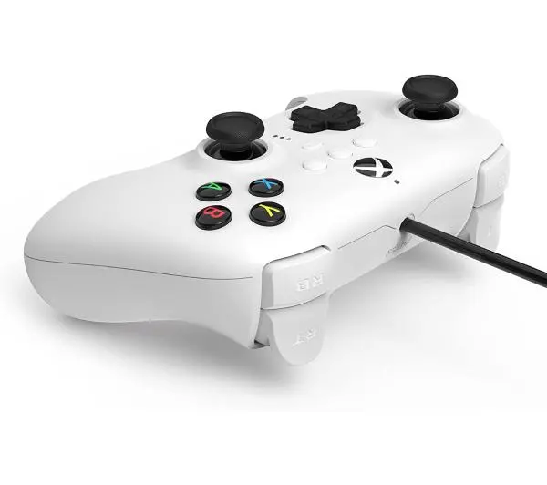 8BitDo Ultimate Wired Controller Xbox do Xbox Series X/S, Xbox One, PC, Android TV, iOS Przewodowy Biały