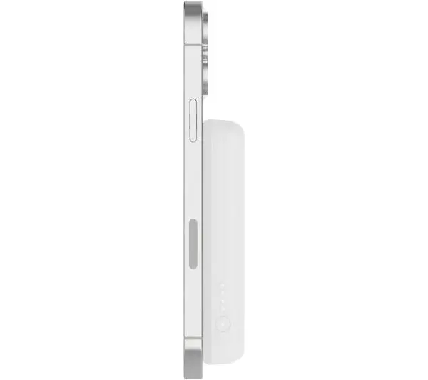 Belkin BPD004BTWT BoostCharge Magnetic Wirelees 5000mAh Biały