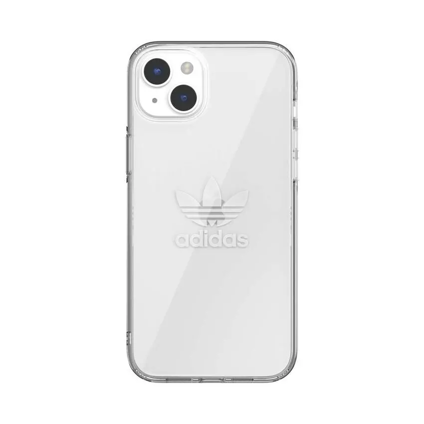 Etui Adidas Trefoil Originals do iPhone 14 Plus Przezroczysty
