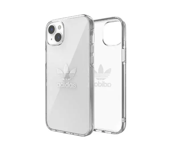 Adidas Trefoil Originals do iPhone 14 Plus Przezroczysty