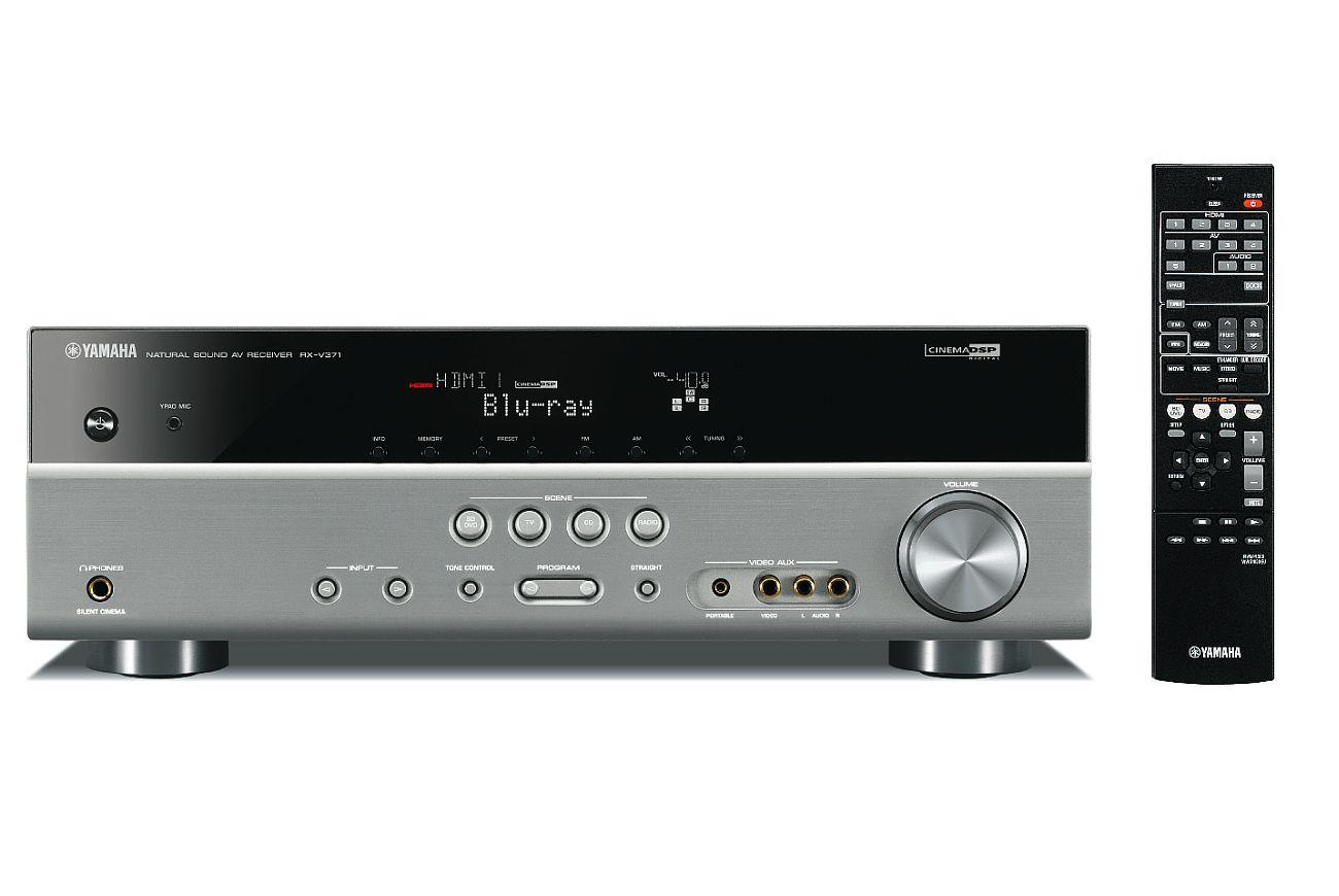 Amplituner Yamaha RX-V371 (tytan) - Opinie, Cena - RTV EURO AGD